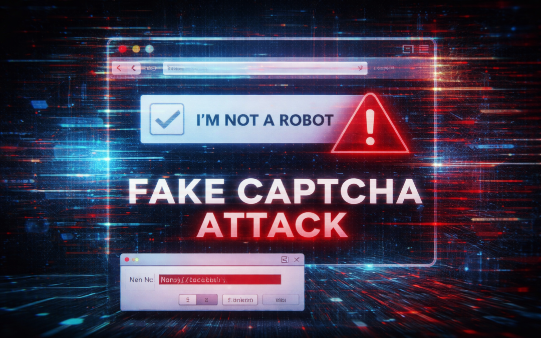 Fake CAPTCHA wraca w Polsce. Jedno kliknięcie może otworzyć drogę do infekcji całej firmy
