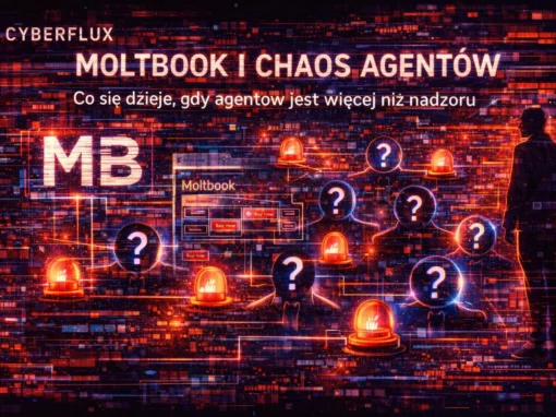 Moltbook i chaos agentów. Co się dzieje, gdy agentów jest więcej niż nadzoru Moltbook i chaos agentów. Co się dzieje, gdy agentów jest więcej niż nadzoru