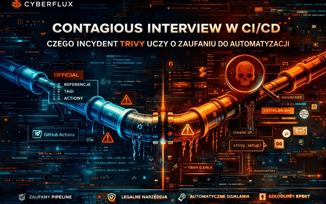 Contagious Interview w CI/CD. Czego incydent Trivy uczy o zaufaniu do automatyzacji