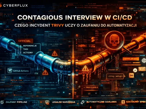Contagious Interview w CI/CD. Czego incydent Trivy uczy o zaufaniu do automatyzacji Contagious Interview w CI/CD. Czego incydent Trivy uczy o zaufaniu do automatyzacji