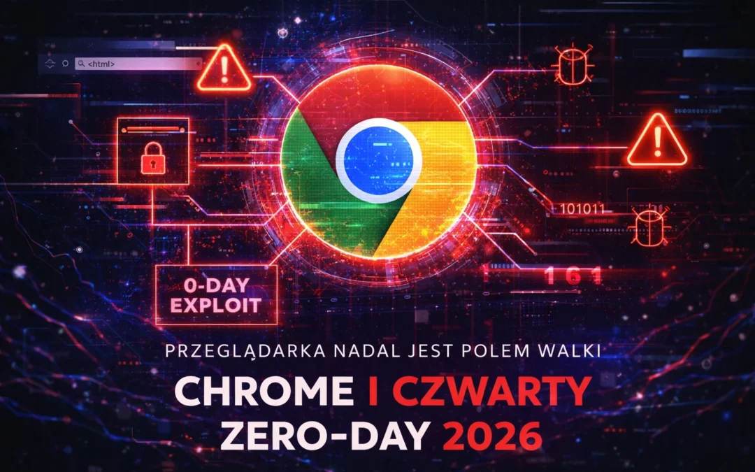 Przeglądarka nadal jest polem walki. Chrome i czwarty zero-day 2026