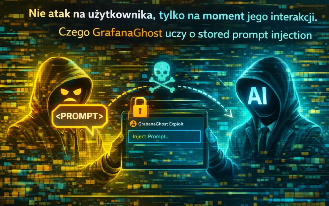Nie atak na użytkownika, tylko na moment jego interakcji. Czego GrafanaGhost uczy o stored prompt injection
