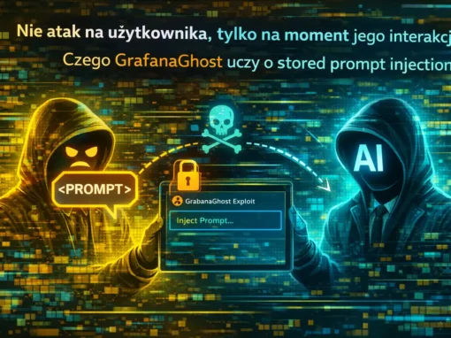 Nie atak na użytkownika, tylko na moment jego interakcji. Czego GrafanaGhost uczy o stored prompt injection