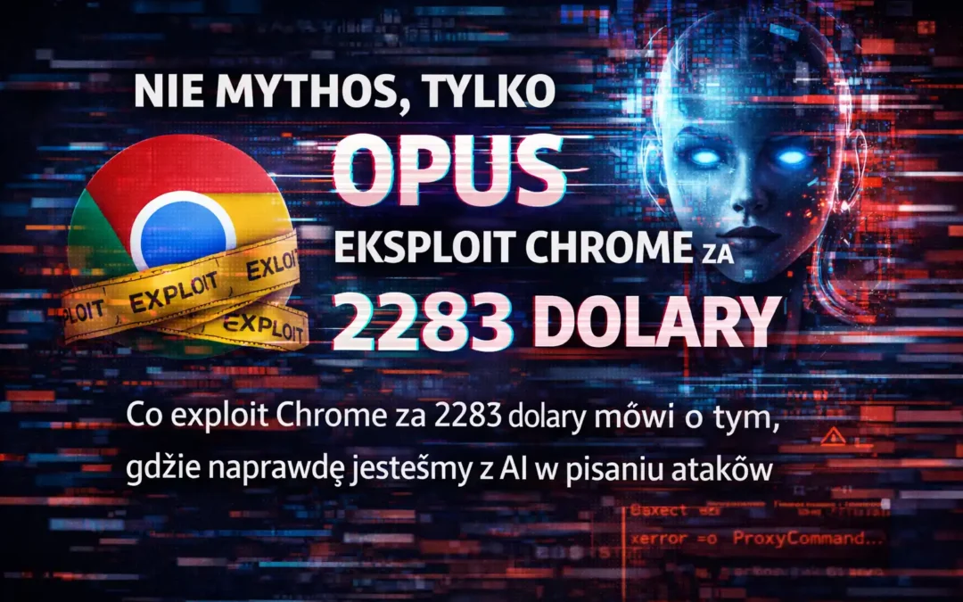 Nie Mythos, tylko Opus. Co exploit Chrome za 2283 dolary mówi o tym, gdzie naprawdę jesteśmy z AI w pisaniu ataków