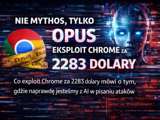 Nie Mythos, tylko Opus. Co exploit Chrome za 2283 dolary mówi o tym, gdzie naprawdę jesteśmy z AI w pisaniu ataków