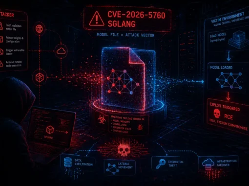 Nie złośliwe oprogramowanie, tylko model AI. Co CVE-2026-5760 w SGLang mówi o tym, że plik modelu stał się wektorem ataku