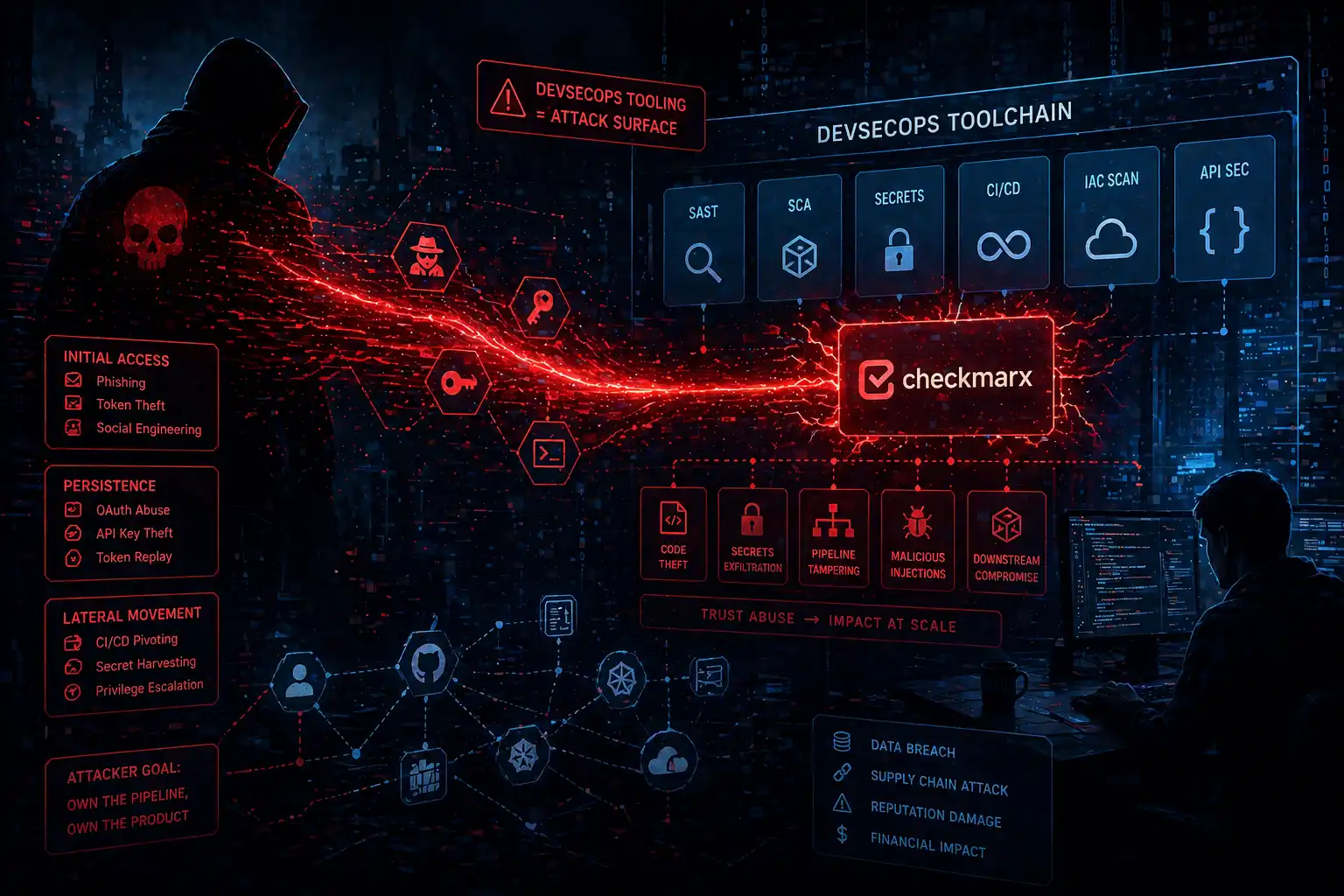 Nie skaner bezpieczeństwa, tylko wektor ataku. Co kampania TeamPCP i Checkmarx mówią o tym, że narzędzia DevSecOps stały się nową powierzchnią ataku