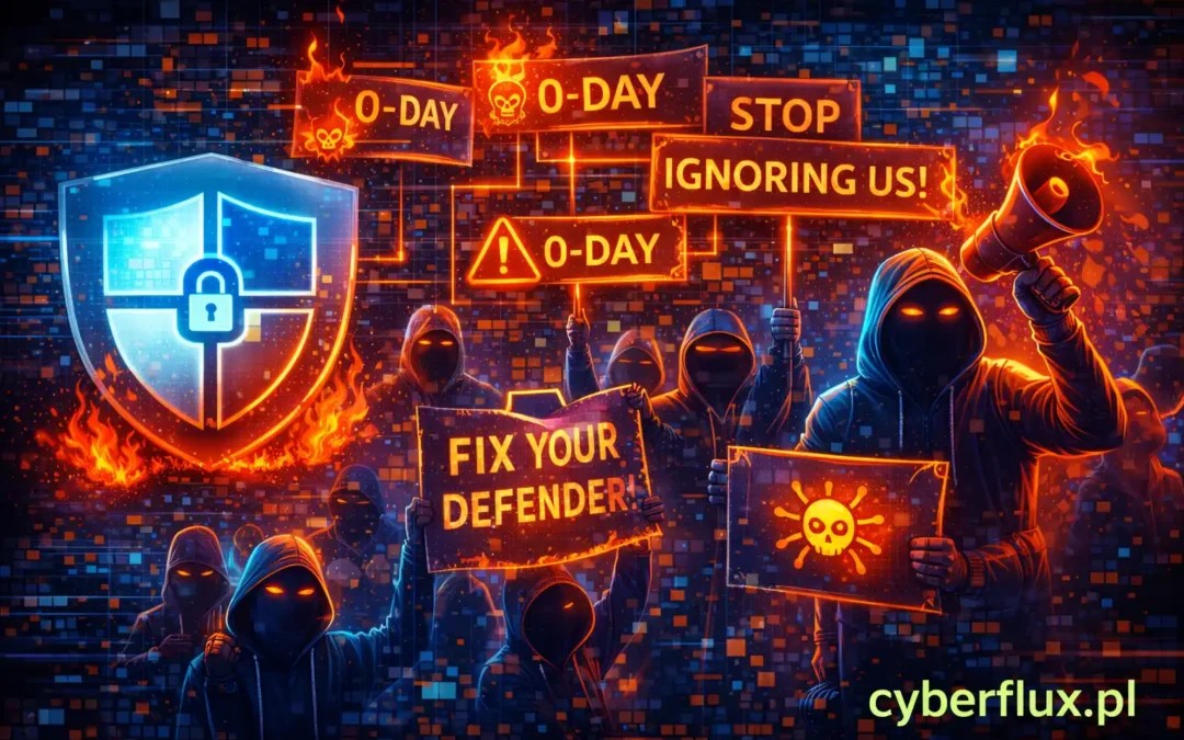 Nie jedna podatność, tylko protest. Co trzy zero-days w Microsoft Defender mówią o tym, jak psuje się relacja między badaczami a vendorami