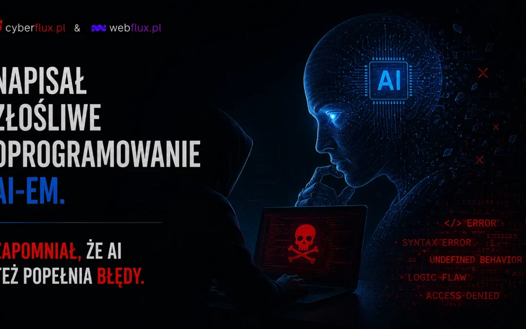 Napisał złośliwe oprogramowanie AI-em. Zapomniał że AI też popełnia błędy.