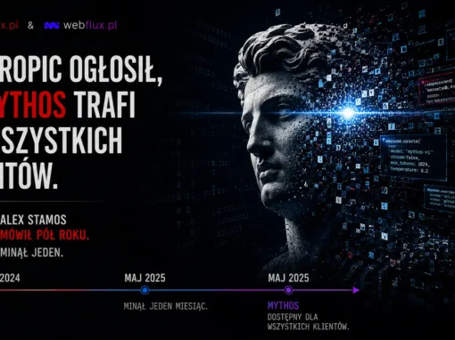 Anthropic ogłosił że Mythos trafi do wszystkich klientów. Alex Stamos mówił pół roku. Minął jeden.