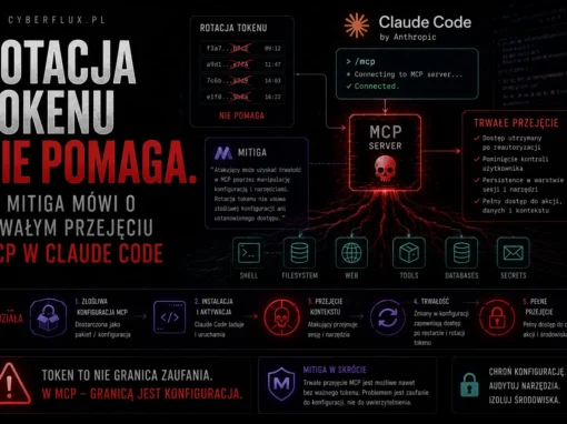 Rotacja tokenu nie pomaga. Co Mitiga mówi o trwałym przejęciu MCP w Claude Code