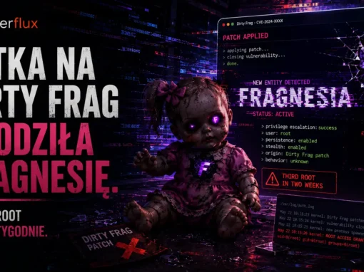 Łatka na Dirty Frag urodziła Fragnesię. Trzeci root w dwa tygodnie.