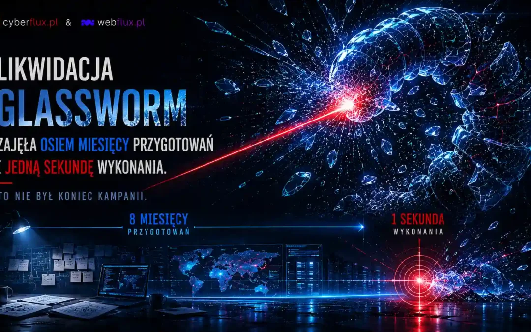 Likwidacja Glassworm zajęła osiem miesięcy przygotowań i jedną sekundę wykonania. To nie był koniec kampanii.