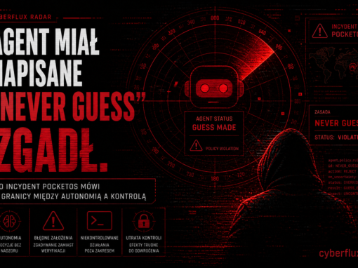 Agent miał napisane „NEVER GUESSnever”. Zgadł. Co incydent PocketOS mówi o granicy między autonomią a kontrolą