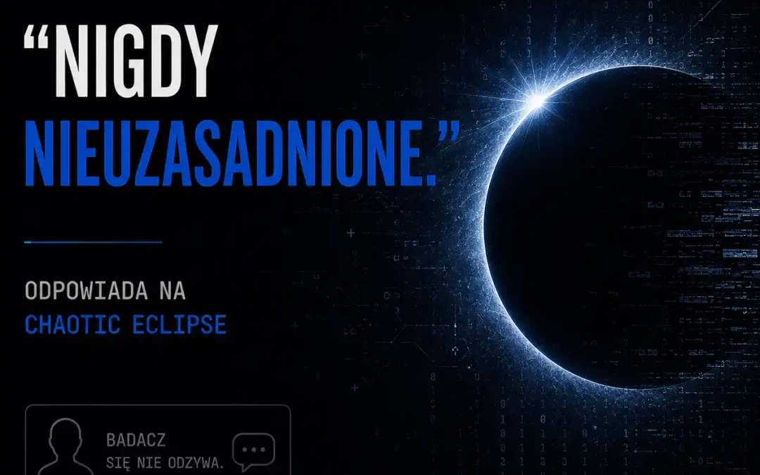 „Nigdy nieuzasadnione.” Microsoft odpowiada na Chaotic Eclipse. Badacz się nie odzywa.
