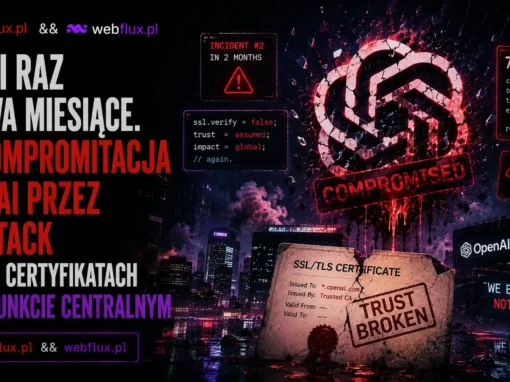 Drugi raz w dwa miesiące. Co kompromitacja OpenAI przez TanStack mówi o certyfikatach jako punkcie centralnym
