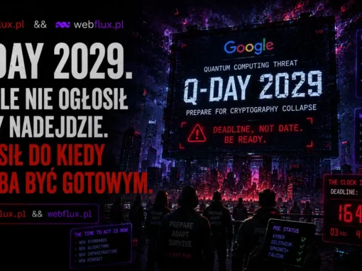 Q-Day 2029. Google nie ogłosił kiedy nadejdzie. Ogłosił do kiedy trzeba być gotowym.