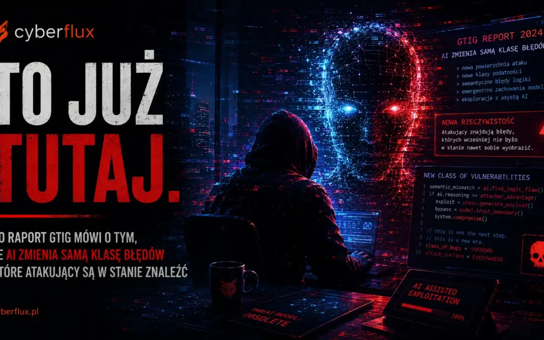 „To już tutaj.” Co raport GTIG mówi o tym, że AI zmienia samą klasę błędów które atakujący są w stanie znaleźć