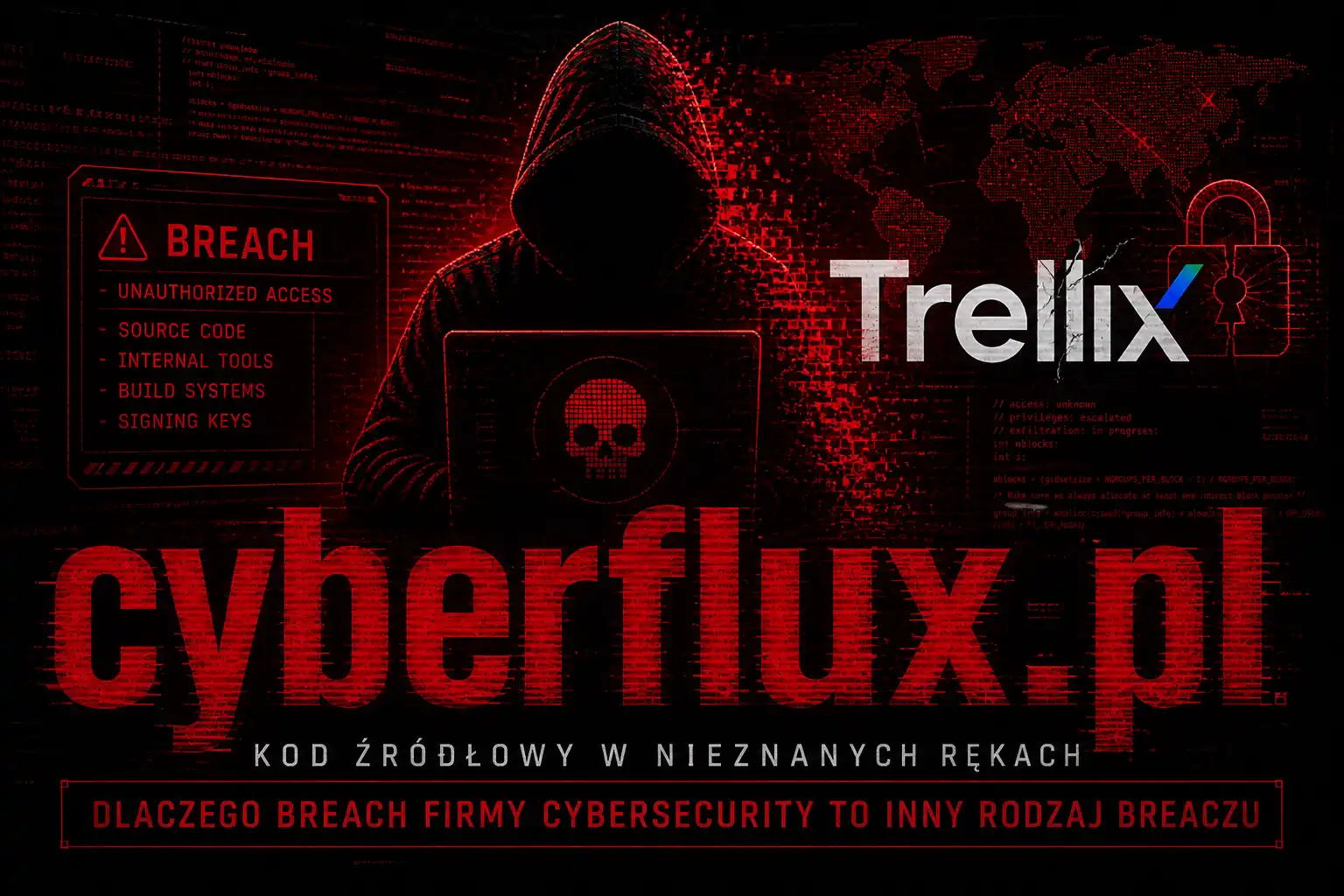 Kod źródłowy Trellix w nieznanych rękach. Dlaczego breach firmy cybersecurity to inny rodzaj breaczu