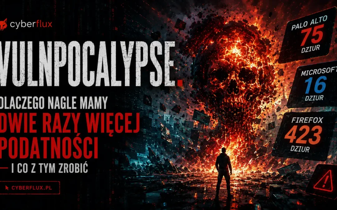 Vulnpocalypse. Dlaczego nagle mamy dwie razy więcej podatności — i co z tym zrobić