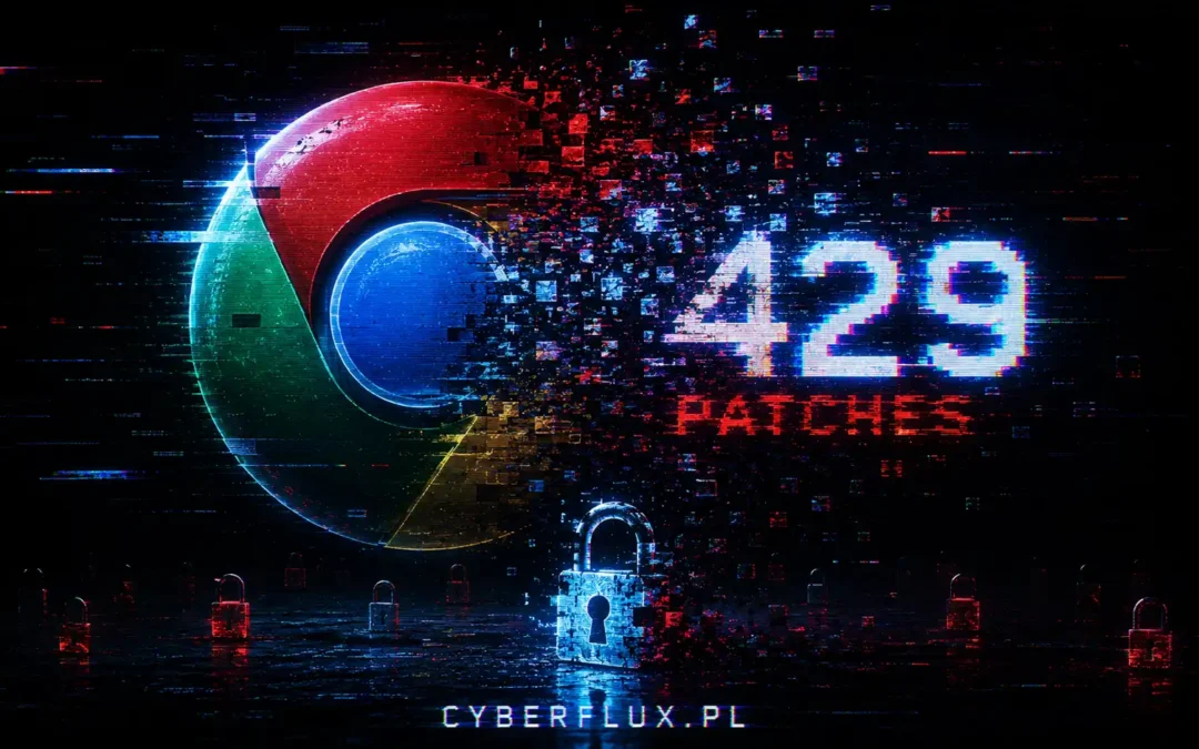 429 łatek w jednym wydaniu Chrome. Rekord, którego nikt nie chciał — i dowód, że znajdowanie błędów właśnie przestało być wąskim gardłem.