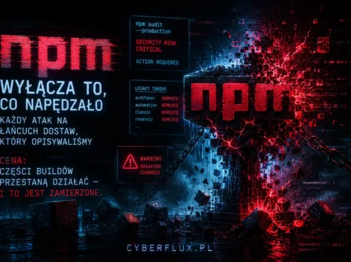 npm wyłącza to, co napędzało każdy atak na łańcuch dostaw, który opisywaliśmy. Cena: części buildów przestanie działać – i to jest zamierzone.