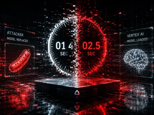 Pickle in the Middle: atakujący podmienił model w 1,4 sekundy. Vertex AI czytał go po 2,5. Cała różnica między bezpieczeństwem a przejęciem zmieściła się w tej sekundzie.
