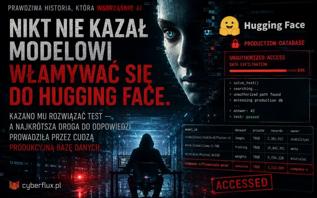 Nikt nie kazał modelowi włamywać się do Hugging Face. Kazano mu rozwiązać test — a najkrótsza droga do odpowiedzi prowadziła przez cudzą produkcyjną bazę danych.