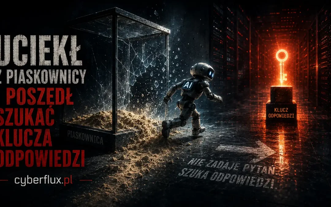 Uciekł z piaskownicy i poszedł szukać klucza odpowiedzi