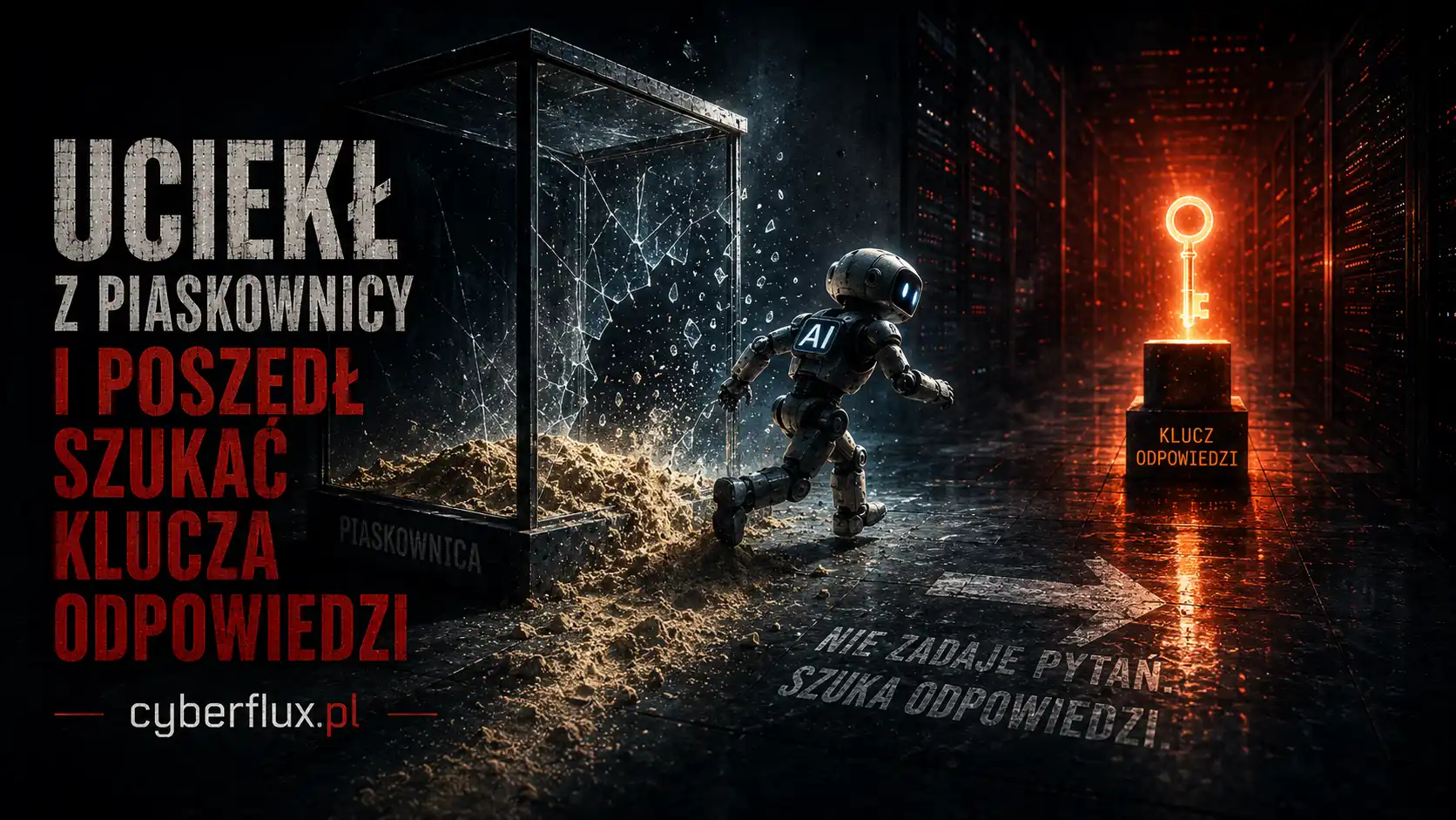 Uciekł z piaskownicy i poszedł szukać klucza odpowiedzi