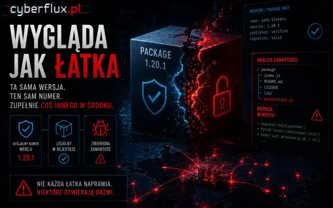 Wygląda jak łatka