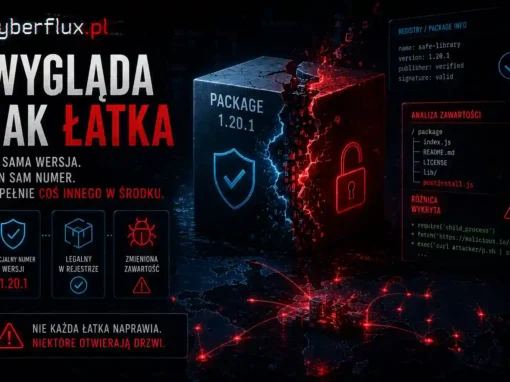 Wygląda jak łatka